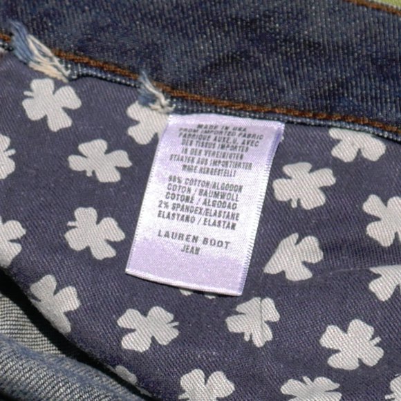 Lucky Brand Lauren Boot Jeans Size 8 Size 29 Long Length - Picture 5 of 13